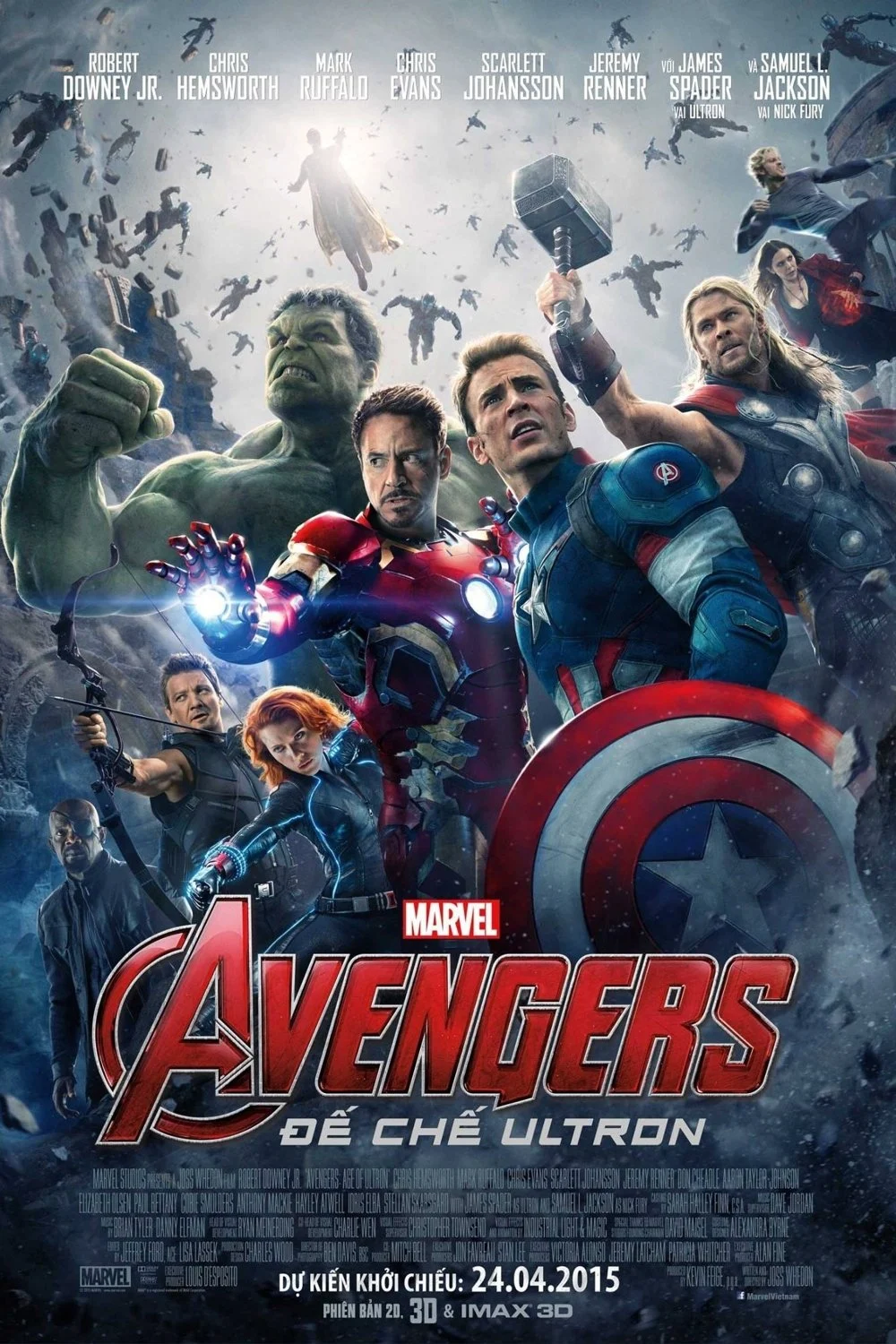 Phim Avengers 2: Đế Chế Ultron