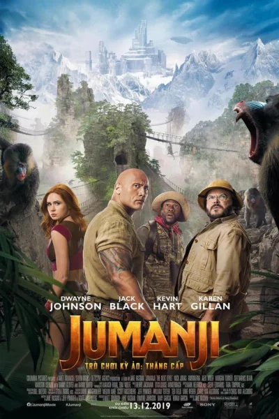 Phim Jumanji – Trò Chơi Kỳ Ảo: Thăng Cấp